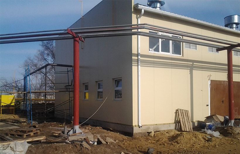 Здание районной котельной